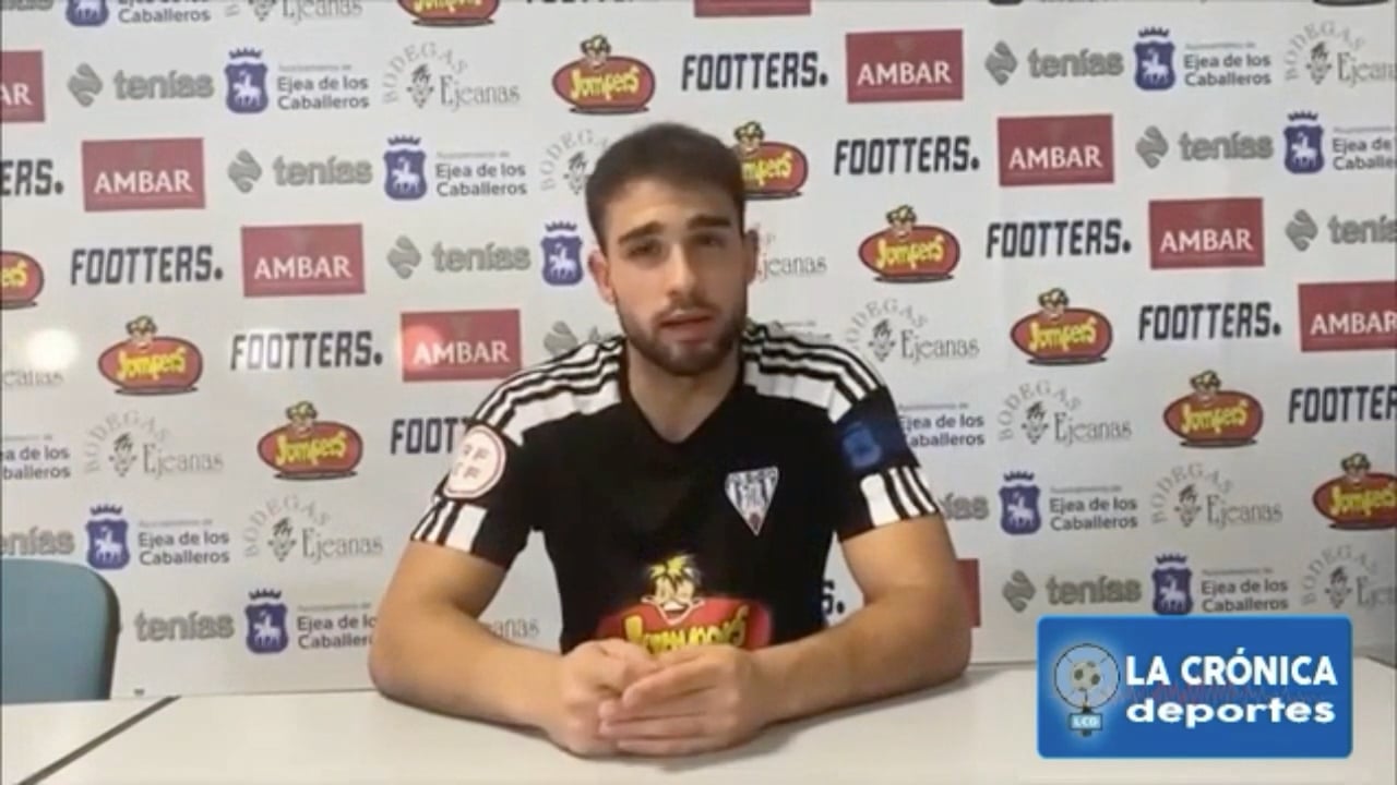 YZAN (Jugador Ejea) SD Ejea 2-0 AD Almudévar / Jor. 5 - Tercera Rfef / Fuente: Facebook SD Ejea