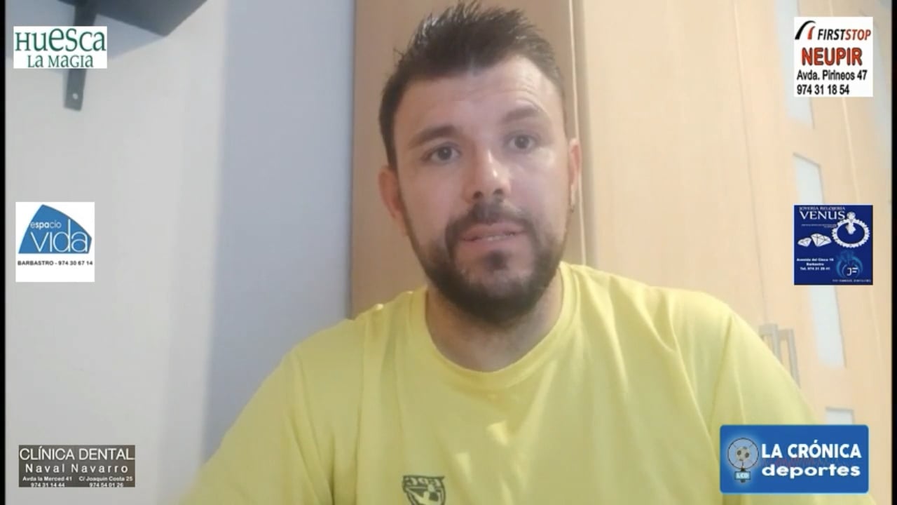 DAVID BERNAL (Entrenador Cariñena) CD Cariñena 3-1 CDJ Tamarite / Jor. 5 - Tercera Rfef