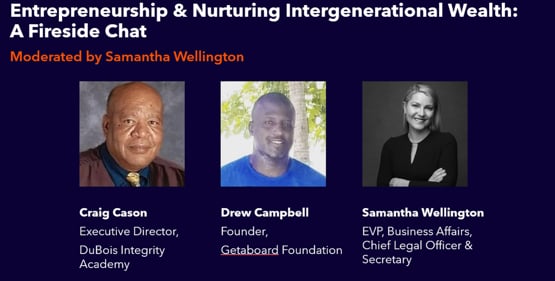 Entrepreneurship & Nurturing Intergenerational Wealth