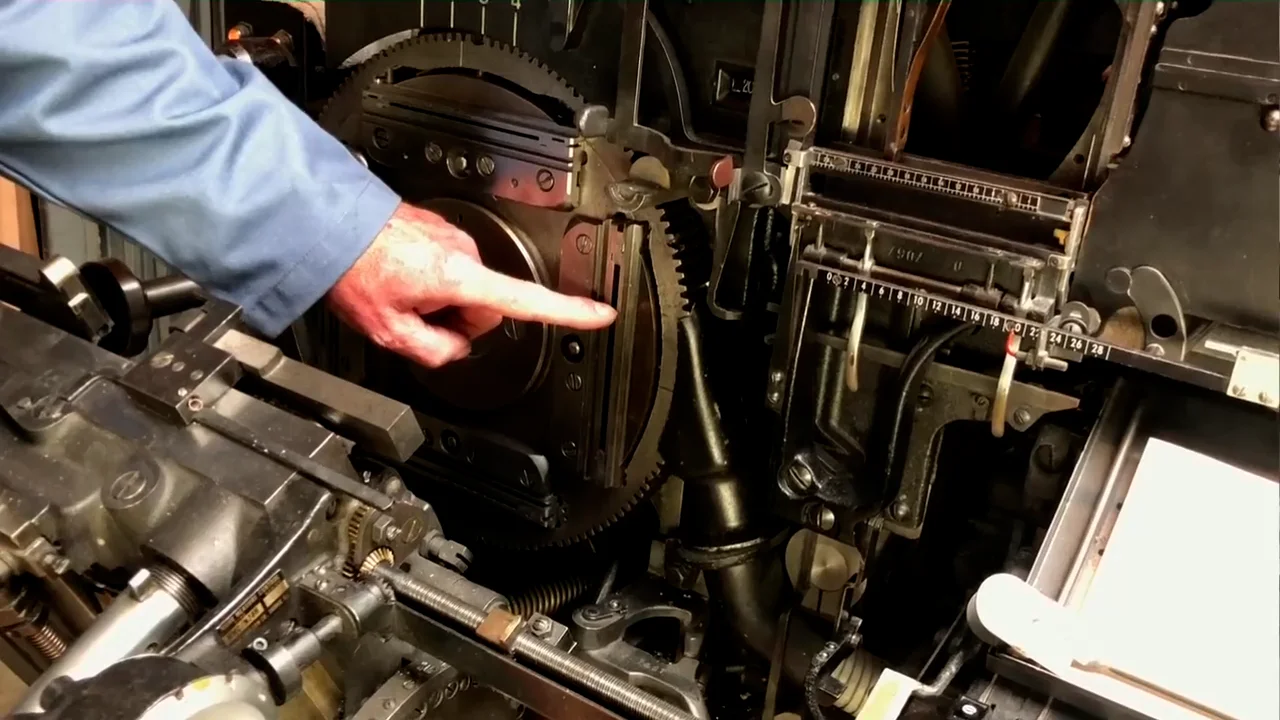 10 Linotype-Intertype regellengte instellen on Vimeo