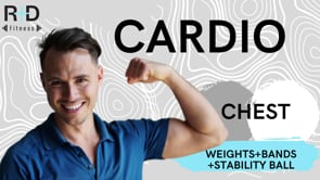 Chest Fry (weights+bands+step+Stability ball) 100223