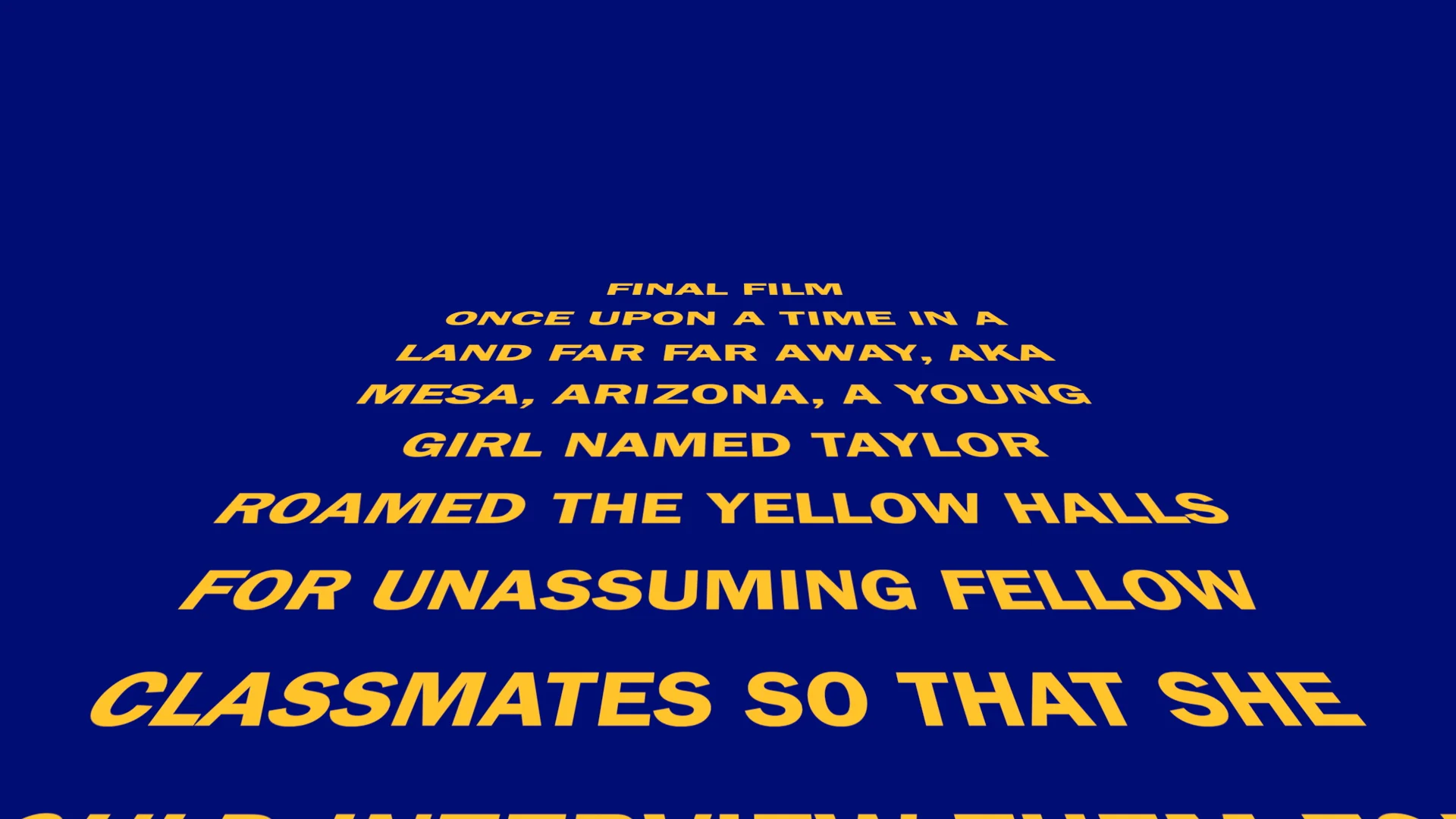 final film on Vimeo