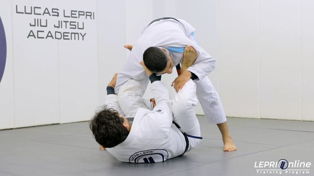 Ankle Pick Attempt to Guard Pull to Lasso to Omoplata