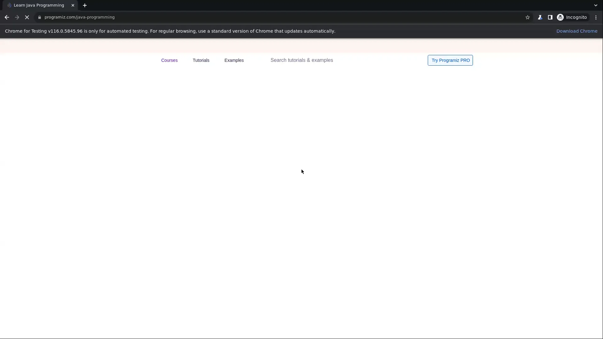 Java learning on Vimeo