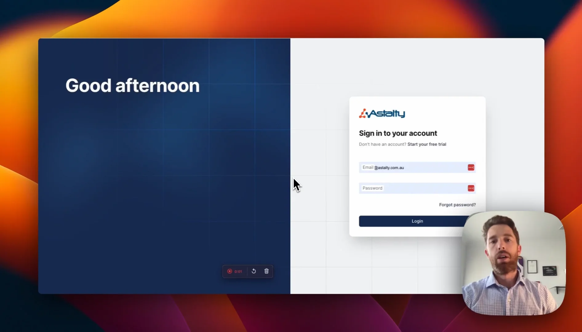 Astalty NDIS Software Demonstration
