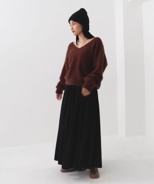 ボックスタックフレアスカート | [公式]バビロン（BABYLONE）通販 