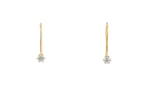 15 ct. t.w. Diamond Drop Earrings in 14kt Yellow Gold