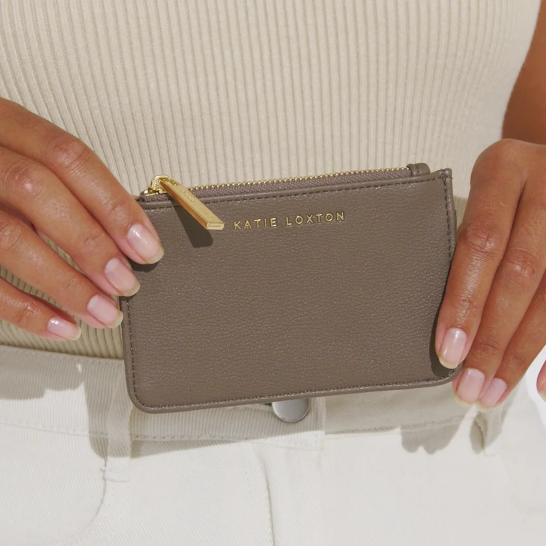 Hana Coin And Card Holder | Mink | Katie Loxton US