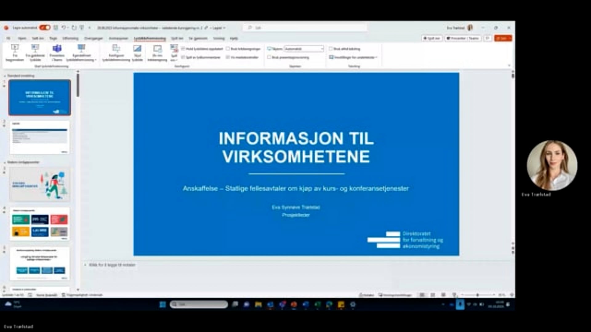 Anskaffelse Av Kurs- Og Konferansetjenester On Vimeo