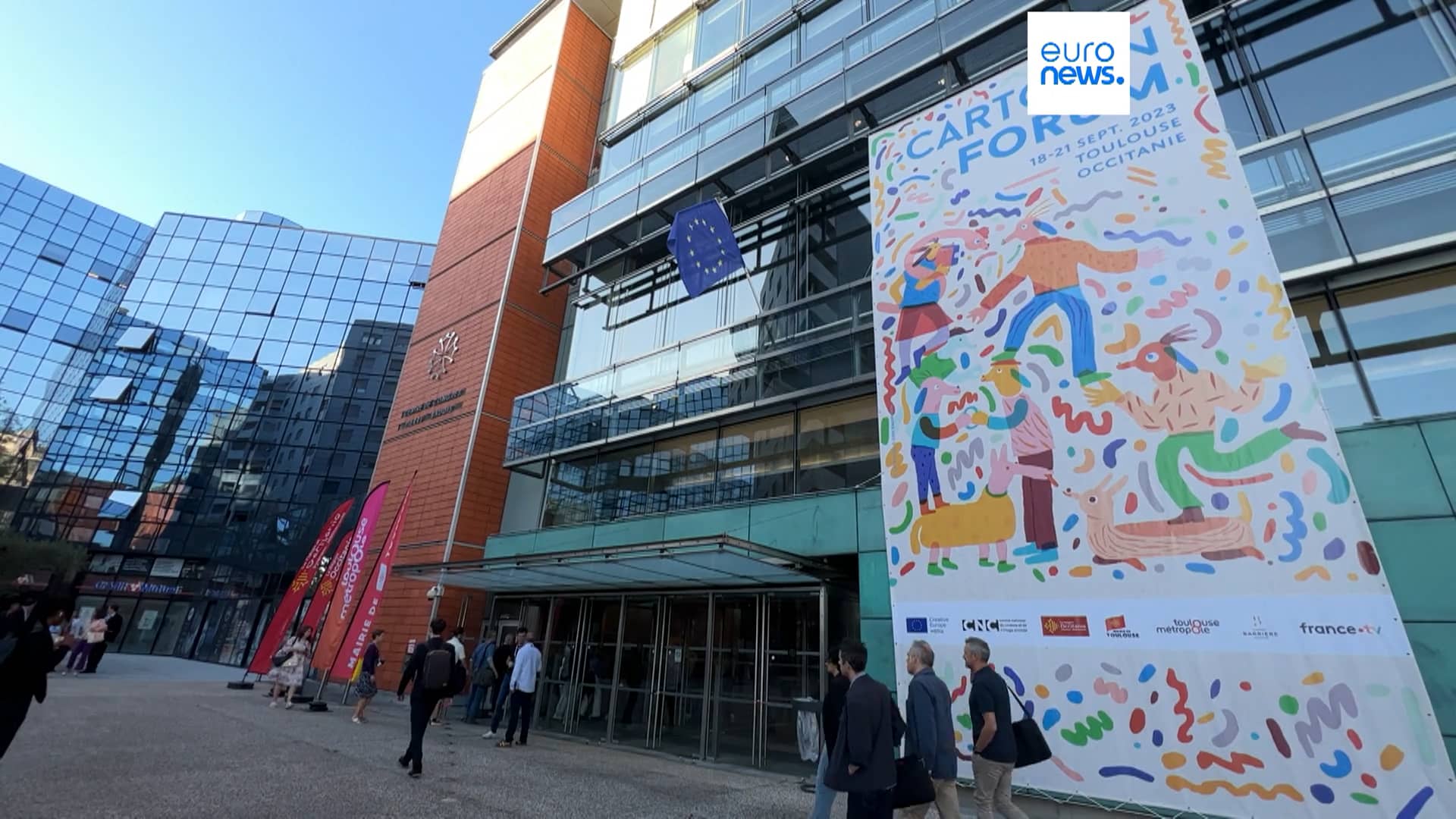 EURONEWS - Europe's best animators gather at the Cartoon Forum on Vimeo