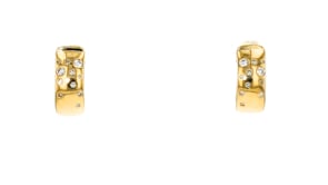20 ct. t.w. Scattered-Diamond Hoop Earrings in 18kt Yellow Gold