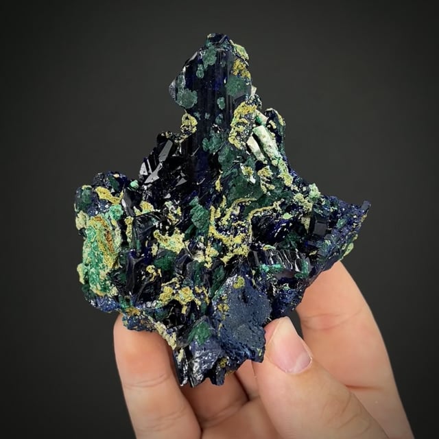 Azurite and Malachite