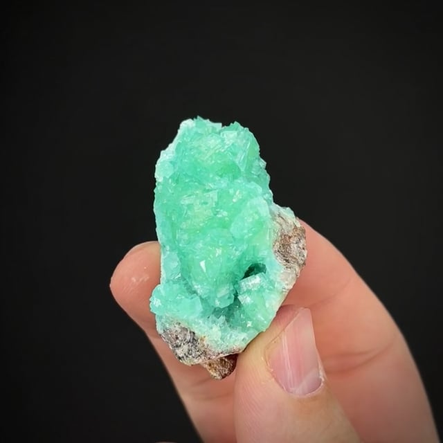 Copper-bearing Smithsonite