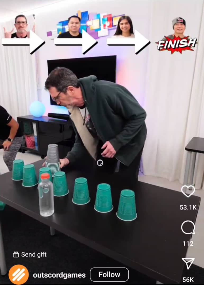Cup Relay Game on Vimeo
