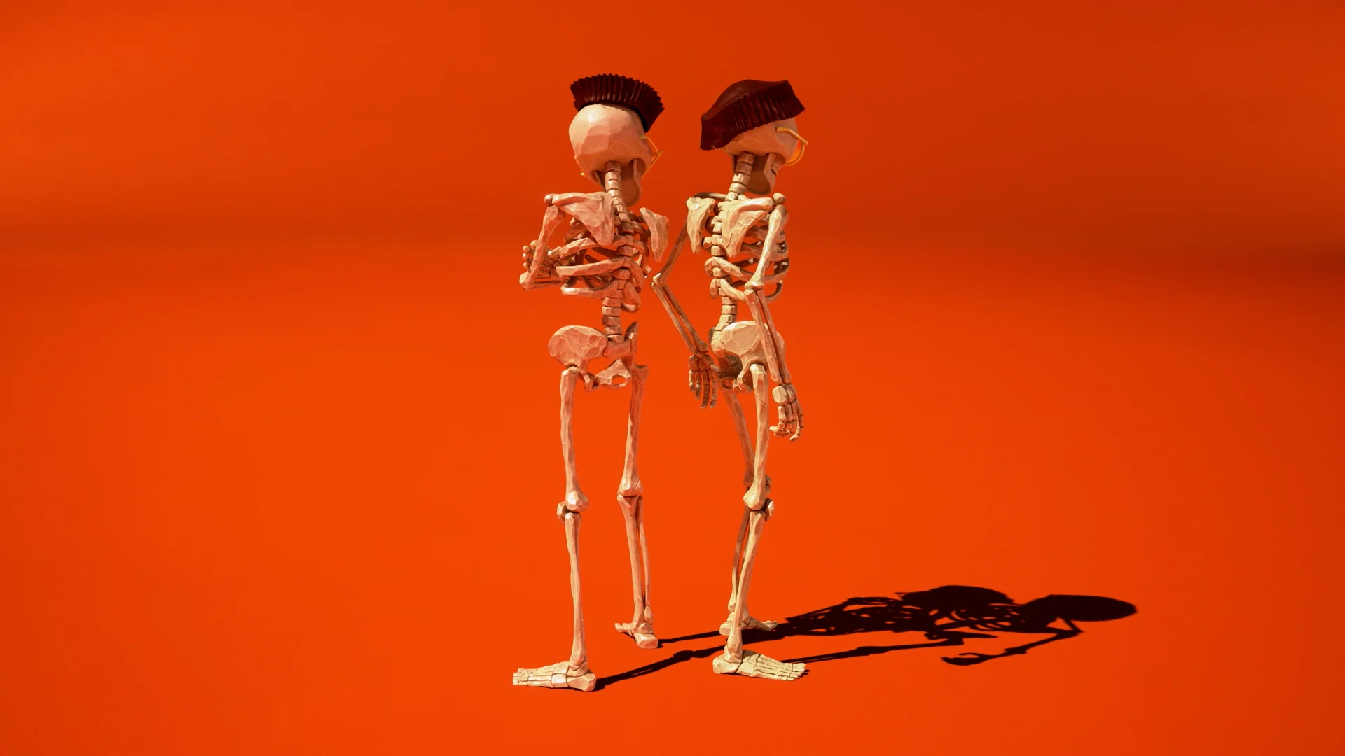 Reeses Halloween Skeleton character turntable on Vimeo