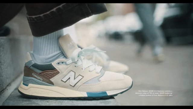 CONCEPTS x NEW BALANCE 998 MADE IN USA 'C-NOTE' FULL VIDEO