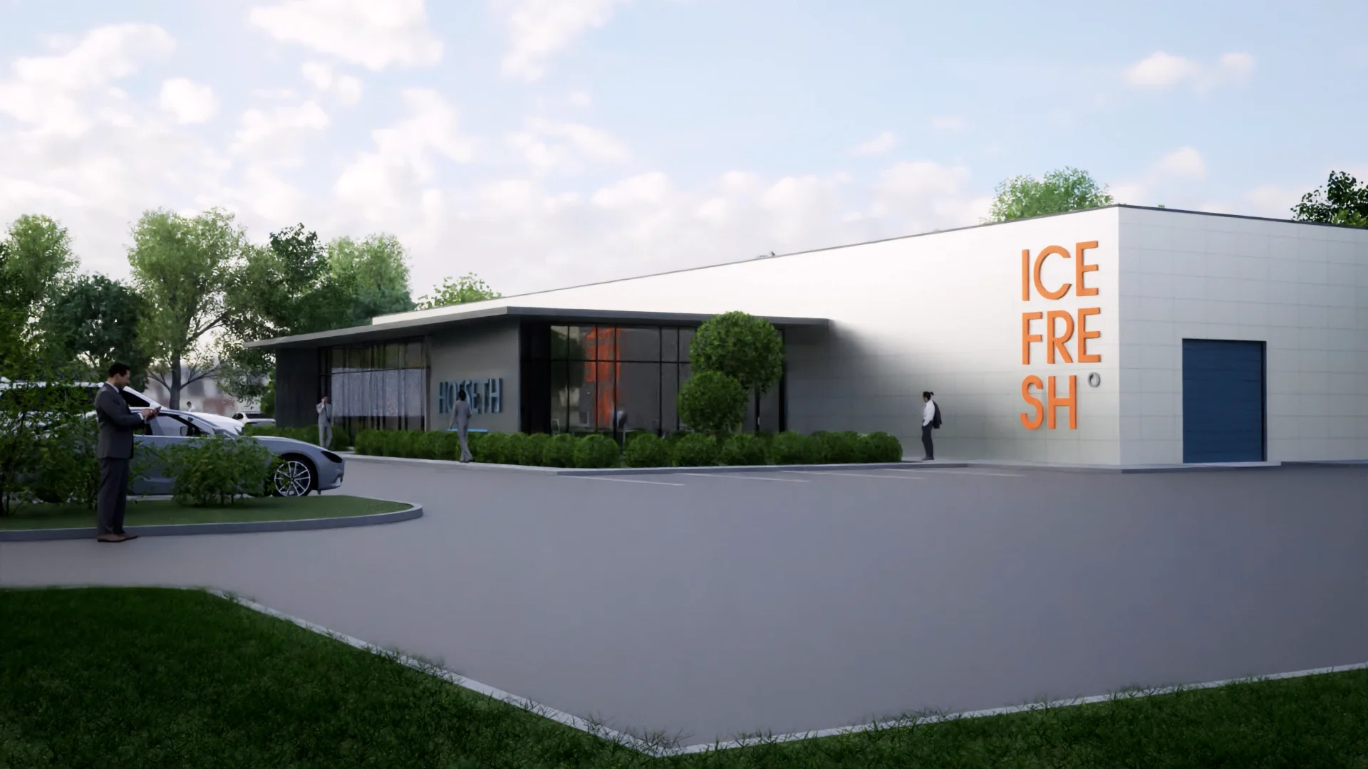 IceFresh Defrosting Hub Concept