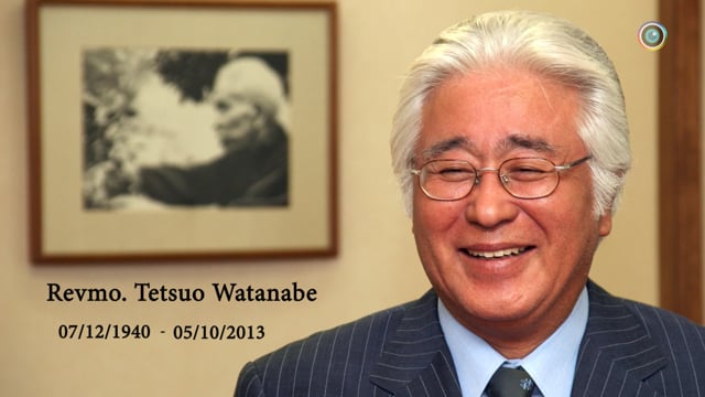 Capa do vídeo “Revmo. Tetsuo Watanabe: dez anos de seu retorno ao Mundo Espiritual”
