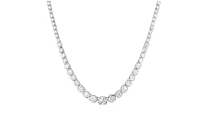 5.00 ct. t.w. Diamond Tennis Necklace in 14kt White Gold