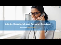 Introduction to Admin, Secretarial &amp; PA