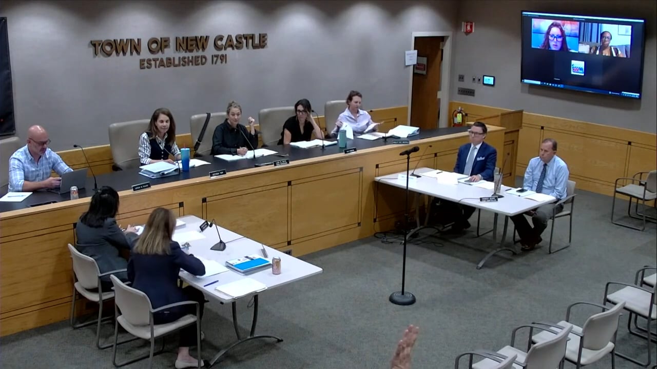 Town Board of New Castle Work Session 10/3/23