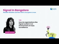 Navigating the AI Landscape - Signal’s Survival in a Surveillance Landscape