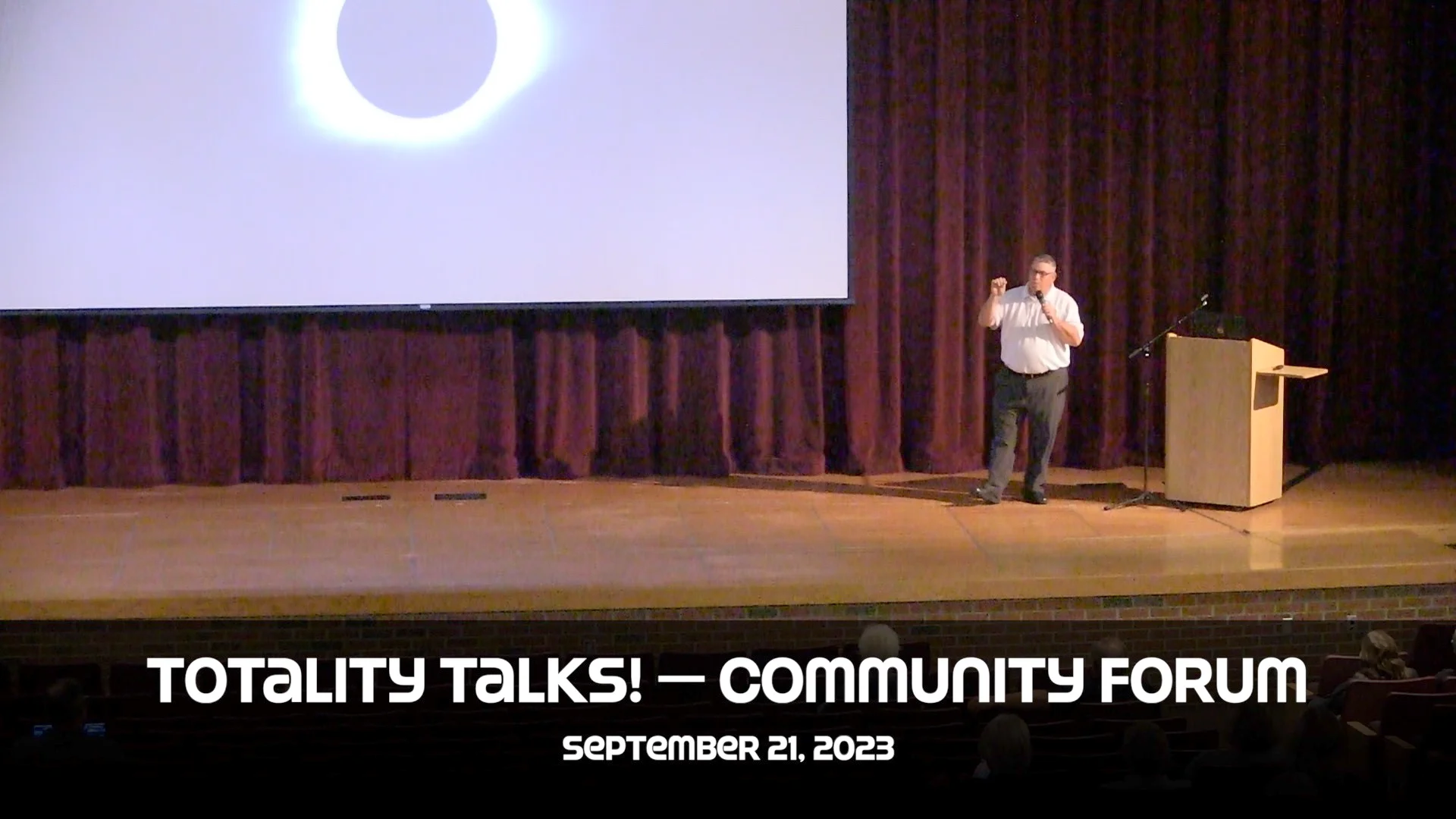 Totality Talks! — Community Forum on Vimeo