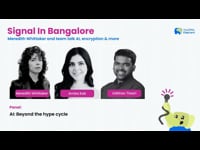 Panel discussion - AI: Beyond the hype cycle