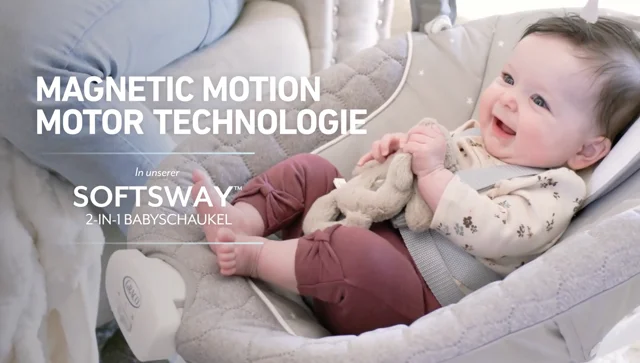 Graco® SoftSway™ elektrische Babyschaukel | leise Baby geschmeidig und schaukelt Graco Deutschland 