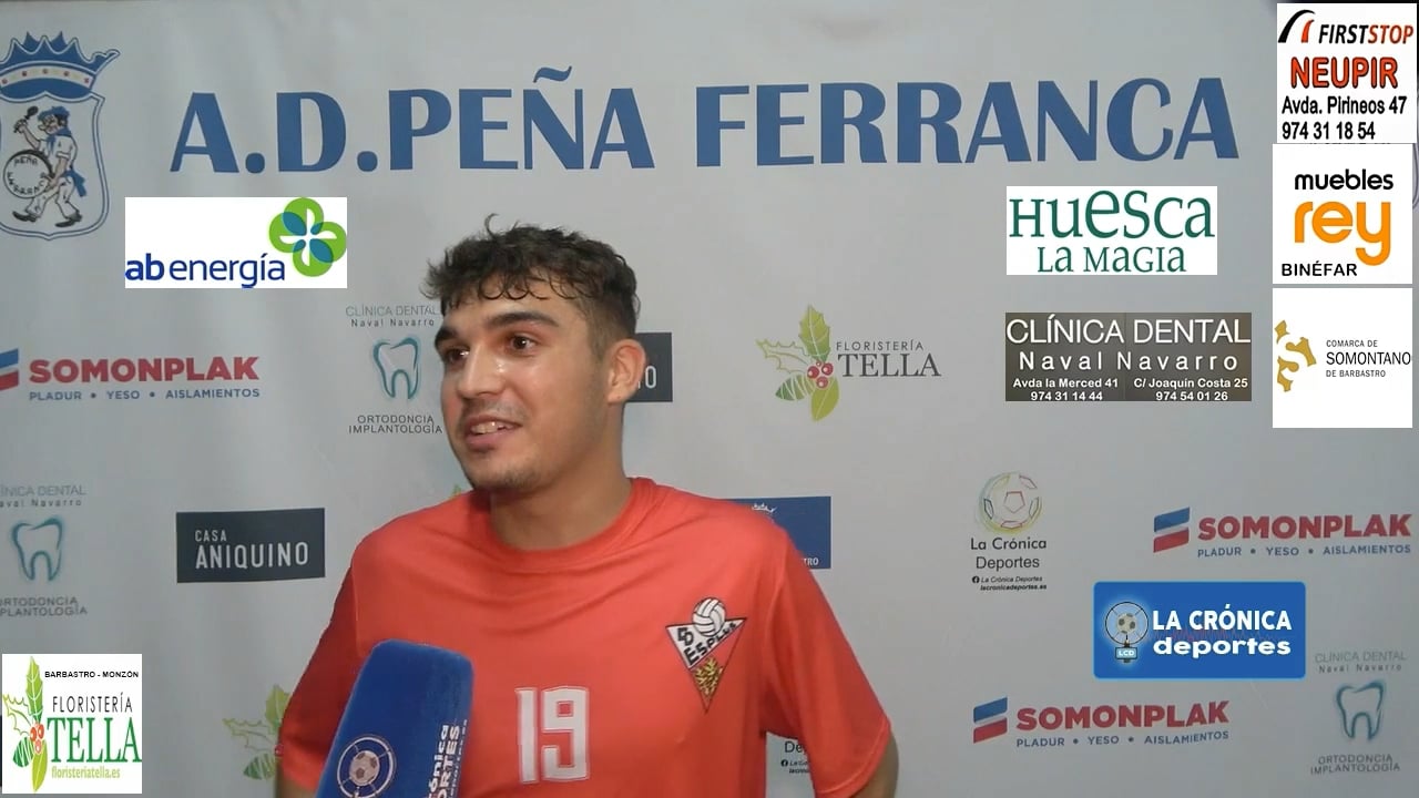 DENIS (Jugador Esplús) Peña Ferranca Tella 4-1 CD Esplús / Jornada 4 / Primera Regional Gr 2