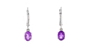 5.00 ct. t.w. Multi-Gemstone Jewelry Set Four Pairs of Drop Earrings in Sterling Silver