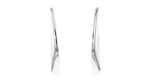 Italian Sterling Silver Hoop Earrings