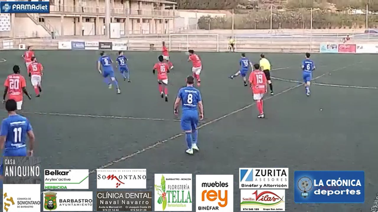 (RESUMEN y GOLES) Peña Ferranca Tella 4-1 CD Esplús / Jornada 4 / Primera Regional Gr 2