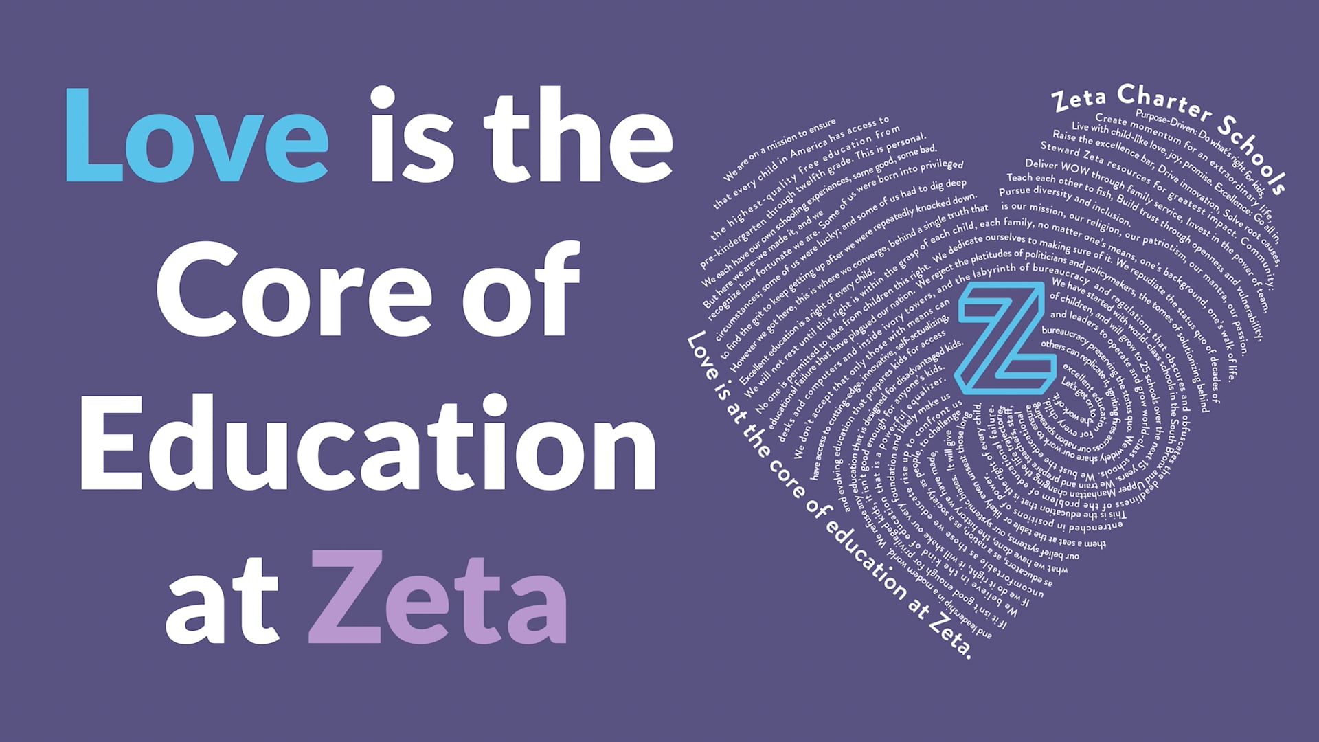 Love is at the Core of Education at Zeta | Videos & Movies on Vimeo