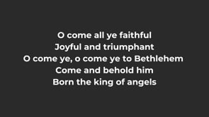 O Come Let Us Adore Him