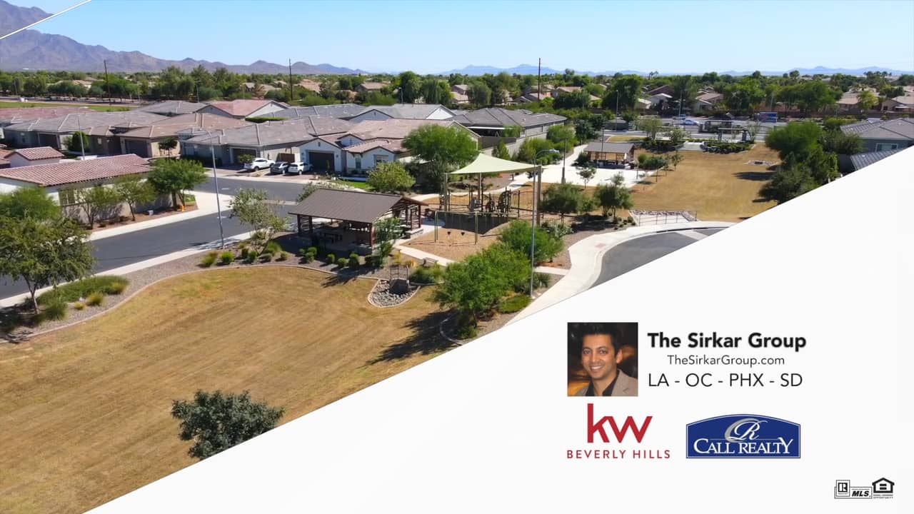 Aerial + Walk 2123 E. Scorpio Pl. Chandler, AZ (Branded) by Kaushik