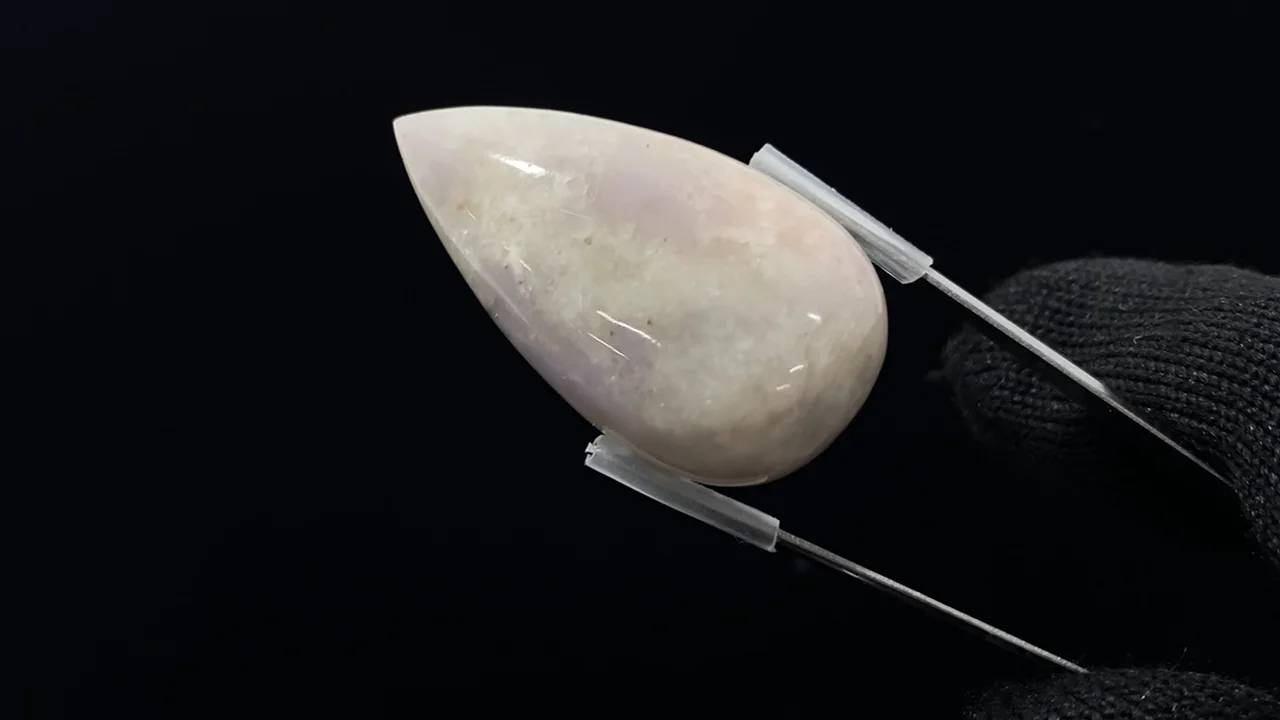 動画】【1点もの】パキスタン産ハックマナイト カボション 1個 NO.31