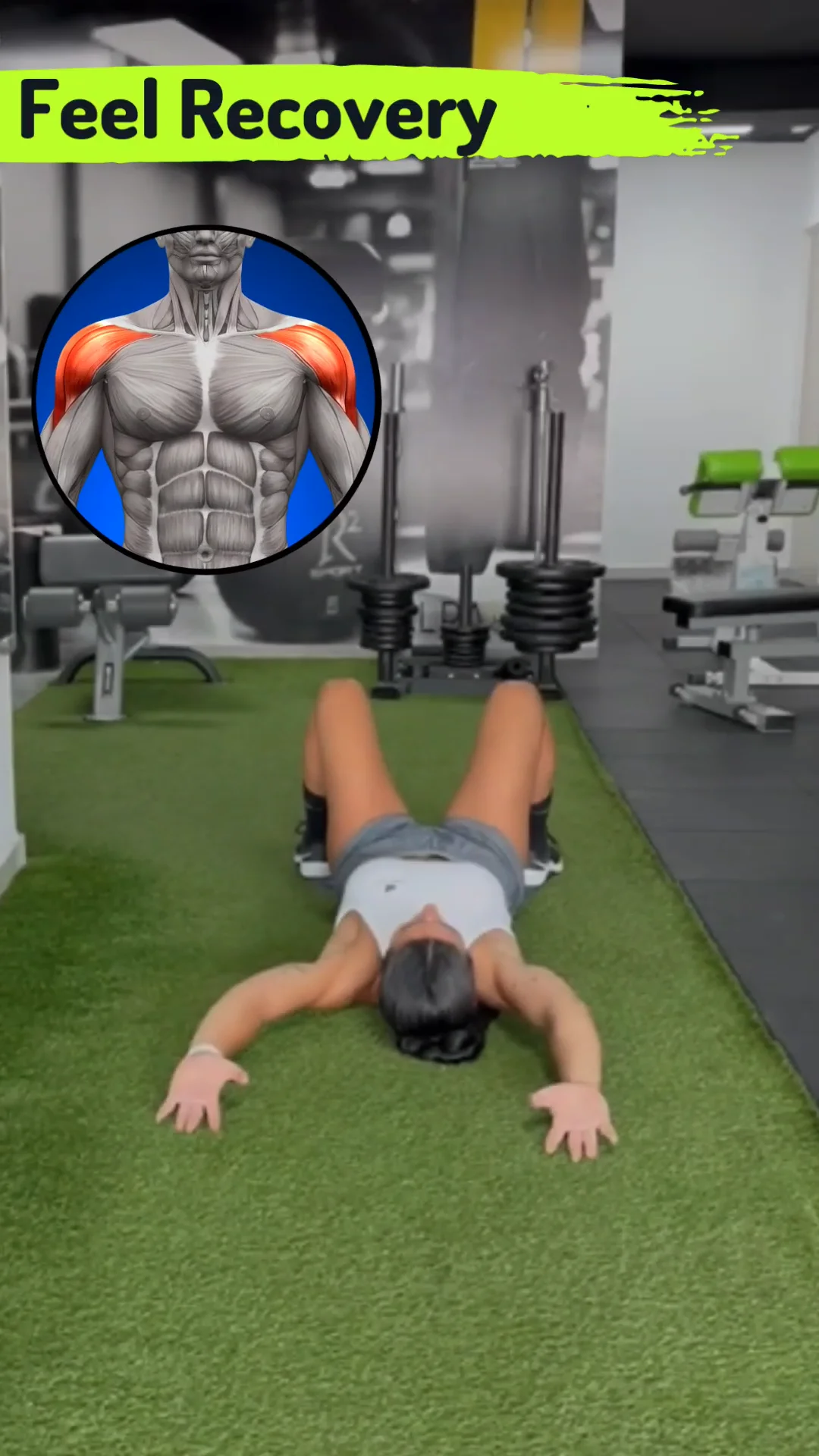 Prone Incline Dumbbell Shoulder Y Raise Standing I-Y-T Exercise