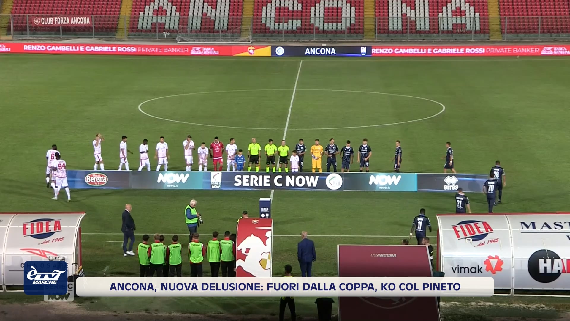 Ancona, nuova delusione. Ko col Pineto e fuori dalla Coppa Italia - VIDEO