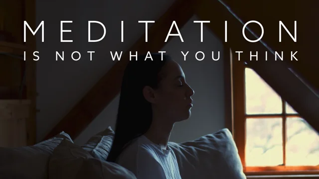 Meditation: It's not what you think, UCI Health