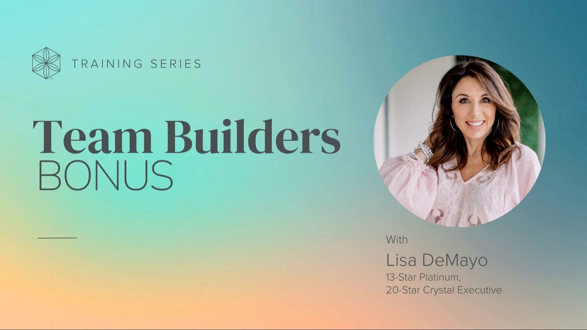 Isagenix Team Builders Bonus Training with Lisa DeMayo