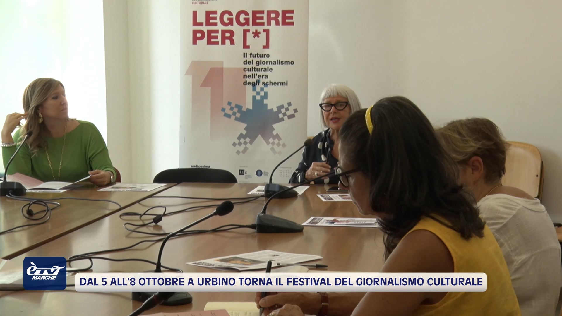 Dal 5 all'8 ottobre a Urbino torna il Festival del Giornalismo culturale - VIDEO