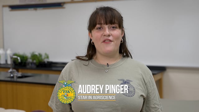 Audrey Pinger | 2023 Star in Agriscience Finalist