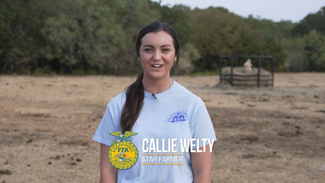 Callie Welty | 2023 Star Farmer Finalist