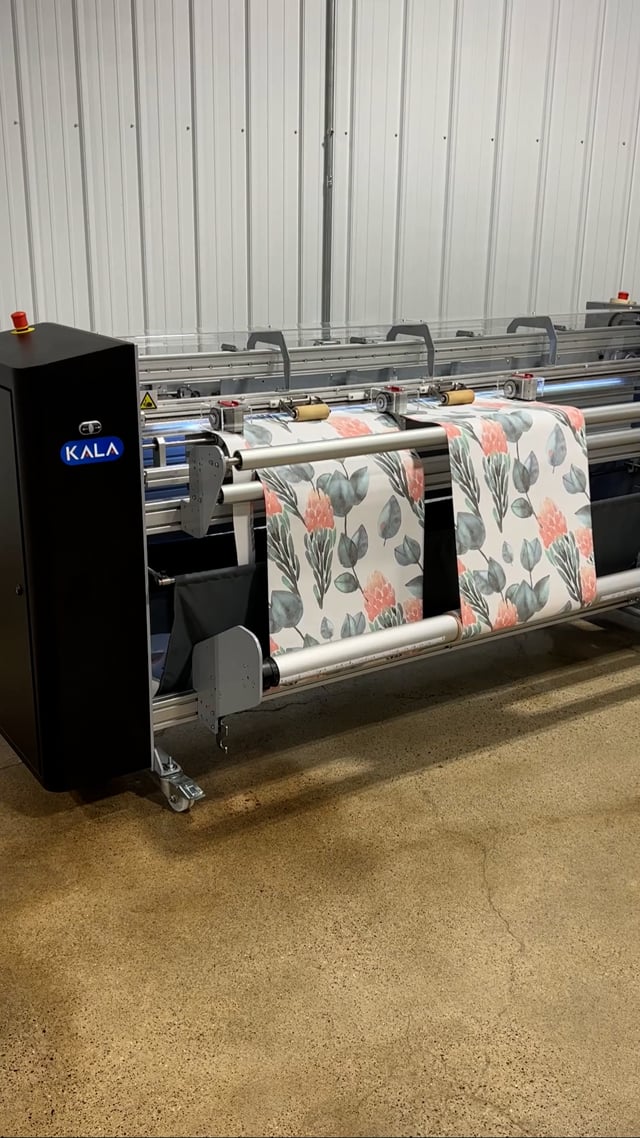 KalaXY PRO Dual Rewinder for Wallpaper Production