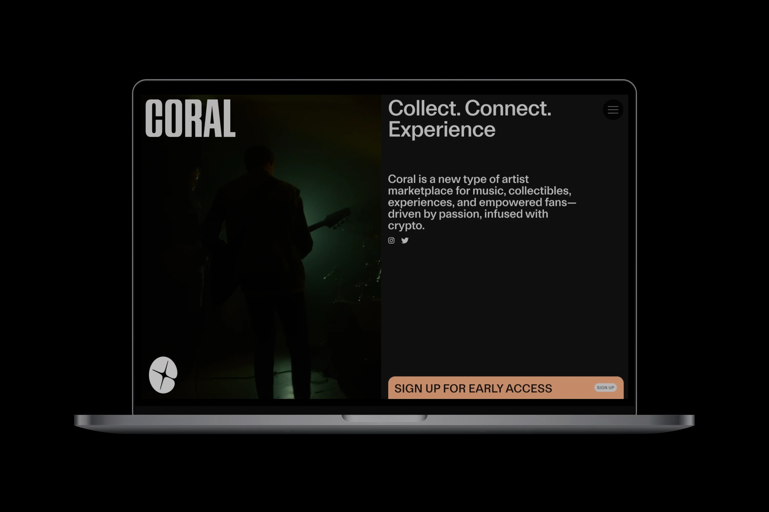 Principal-Coral-Web-Landing page