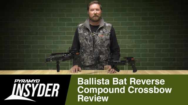 Ballista Bat Crossbow Review from Pyramyd Insyder Ron - Airgun101