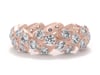 Round-Cut Diamond Twist Eternity Band in 14k Rose Gold &#40;3 ct. tw.&#41;