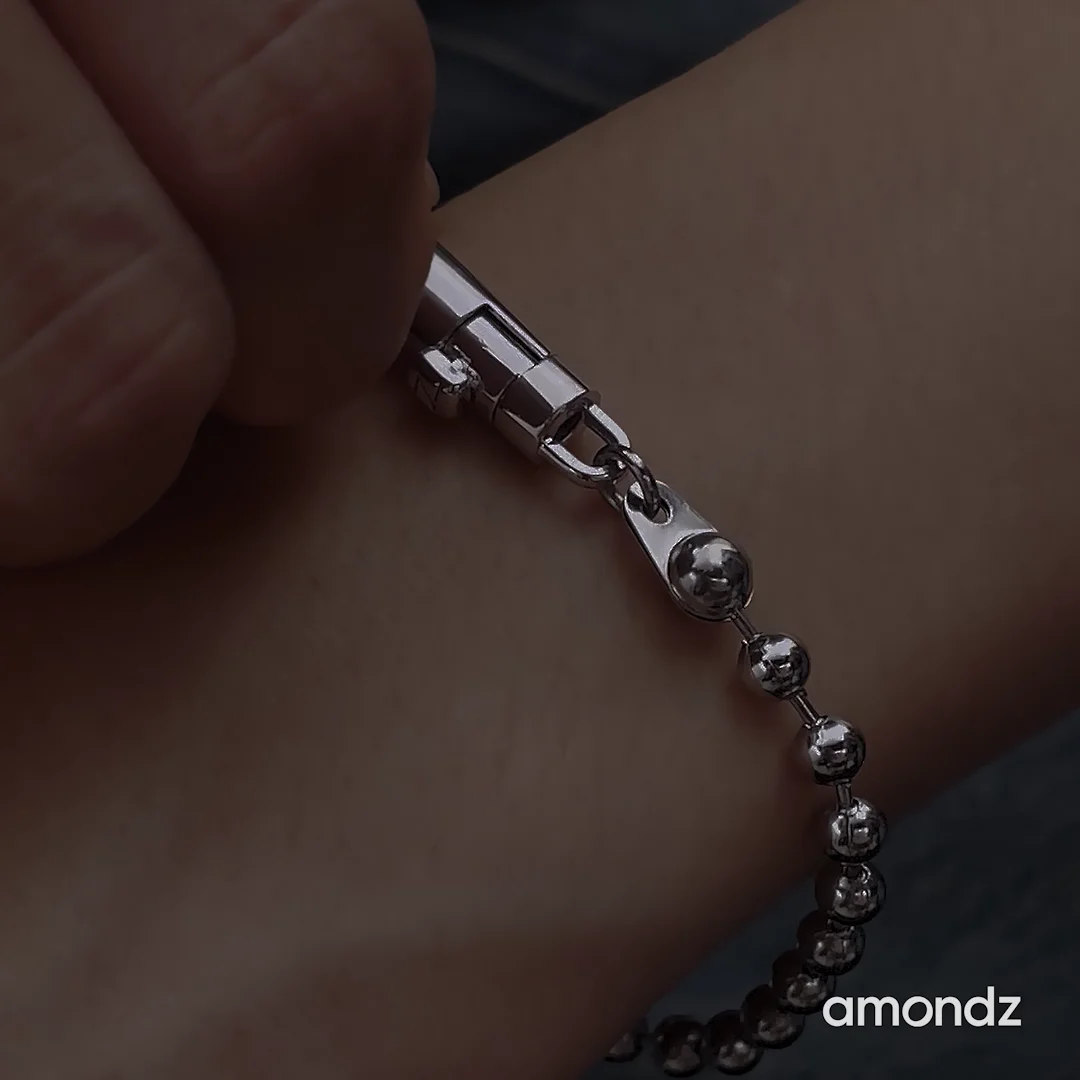 マグネット ボール チェーン ブレスレット / MAGNET BALL CHAIN マグネット ボール チェーン ブレスレット / MAGNET BALL CHAIN
