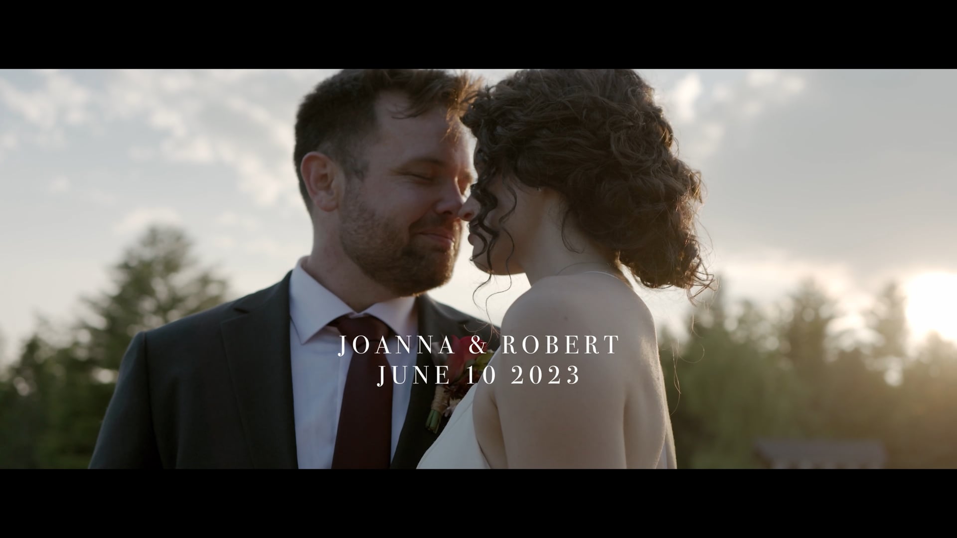 Joanna & Robert's Wedding Trailer